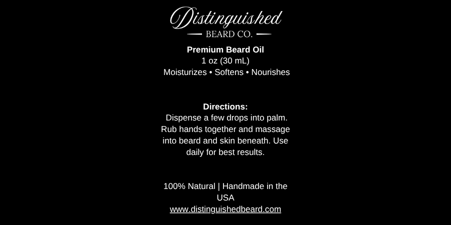Beard Oil - Timber Reserve