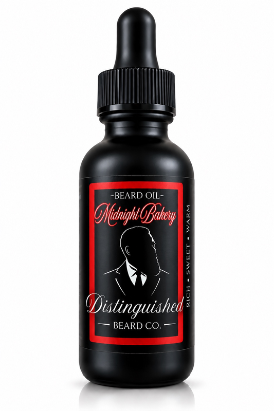 Distinguished Beard Co. Beard oil – Midnight Bakery