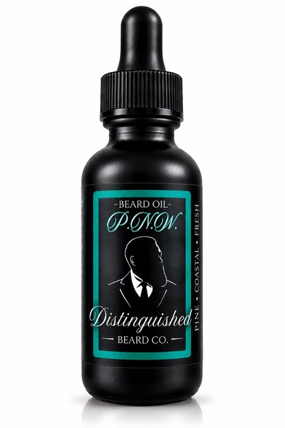 Distinguished Beard Co. Beard oil – P.N.W.